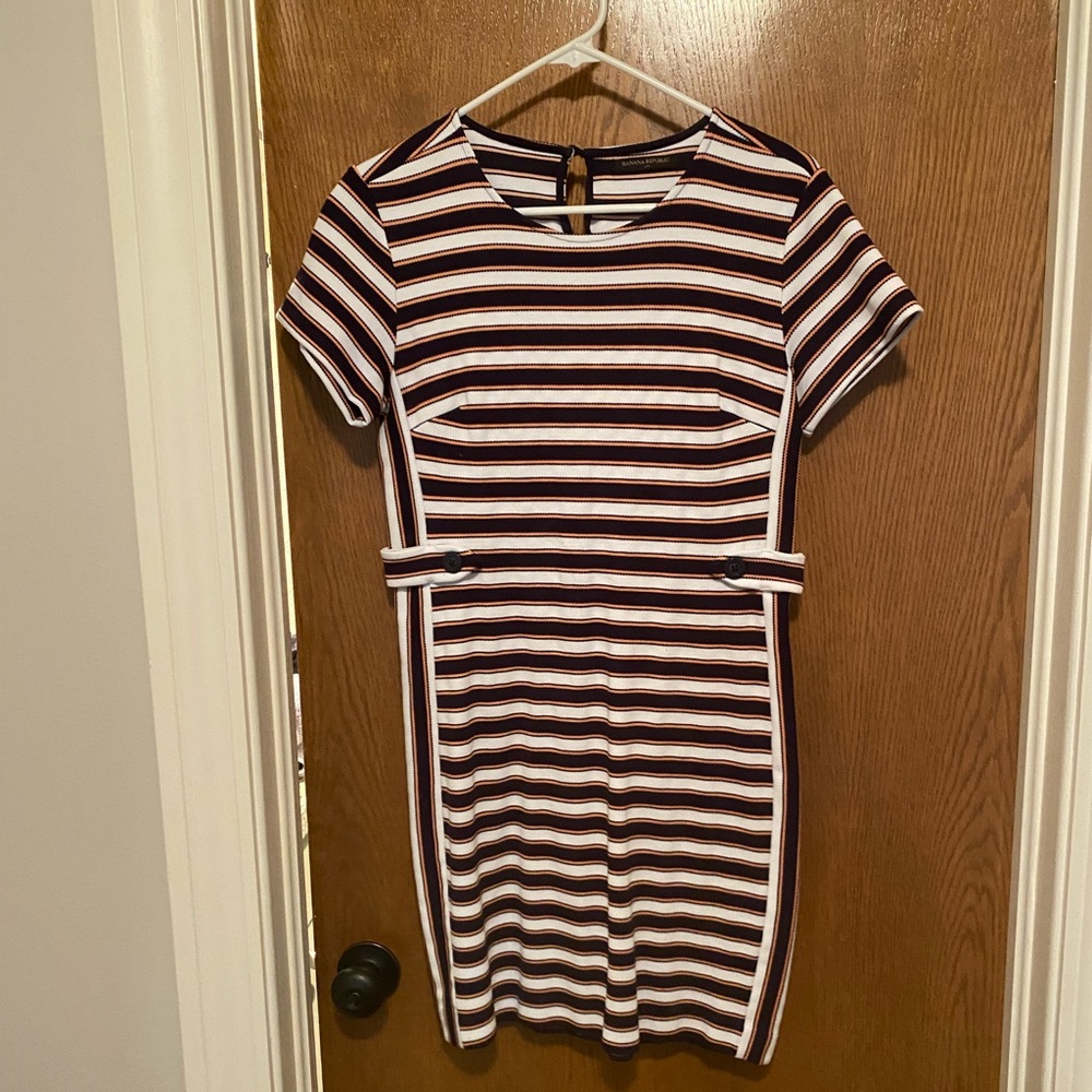 Banana Republic Factory short striped dress
